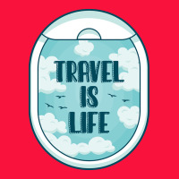 Travel Is Life Funny Traveling Gift Classic Tee | Teevron