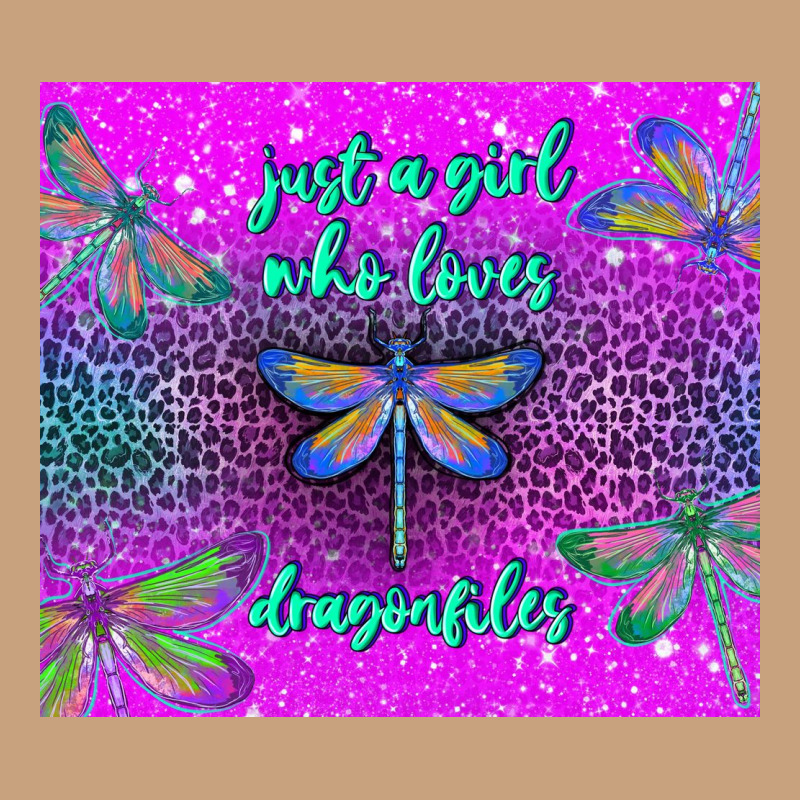 Just A Girl Who Loves Dragonfiles Vintage Tee by TumblerDesignByShophia | Teevron