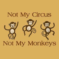 Womens Not My Circus Not My Monkeys Gifts - Funny Political Novelty V- Premium Hoodie | Teevron