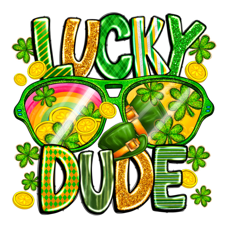 Lucky Dude Zipper Hoodie by CowhideDigitalArt | Teevron