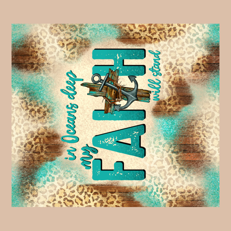 Faith With Cross Urban Heavy Tee by TumblerDesignByShophia | Teevron