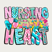 Nursing Is A Work Of Heart Zipper Hoodie | Teevron