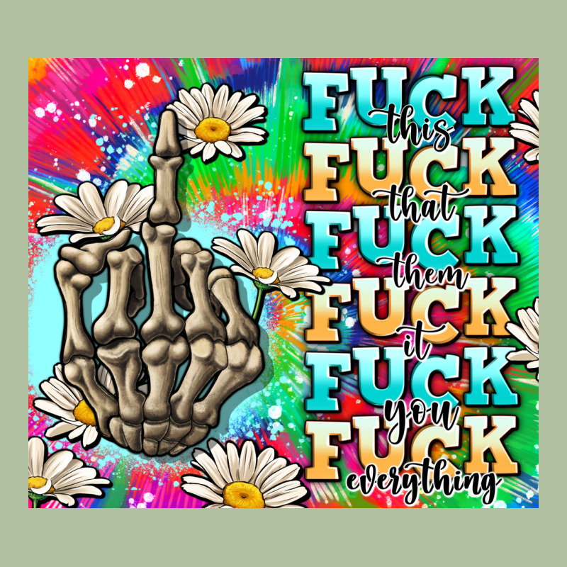 Fuck Everything Skeletons Urban Hoodie by AdoDesignShop | Teevron