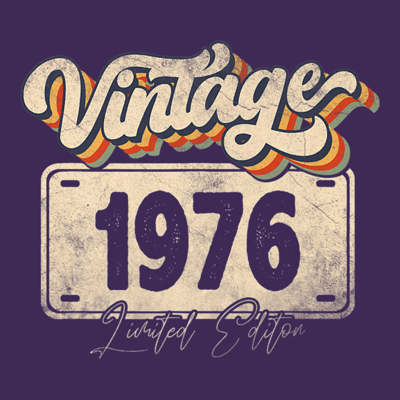 46 Year Old Vintage 1976 Men Women 46th Birthday Decor Premium Hoodie by minhPixels | Teevron