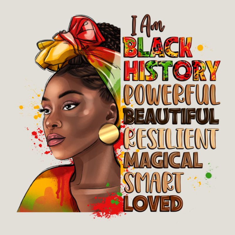 I Am Black History Heavy Core Tee by LillyAllenDesigns | Teevron
