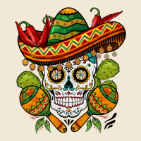 Sombrero Skull Ladies Tee | Teevron