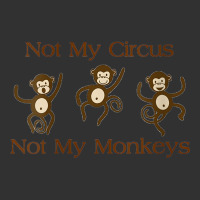 Womens Not My Circus Not My Monkeys Gifts - Funny Political Novelty V- Urban Heavy Tee | Teevron