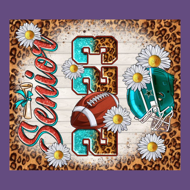 Senior 2023 Football Vintage Hoodie by TumblerDesignByShophia | Teevron