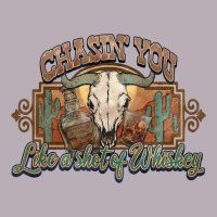 Chasin You Like A Shot Of Whiskey Bull Skull Vintage Tee | Teevron