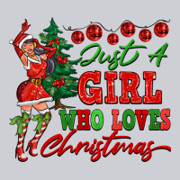 Just A Girl Who Loves Christmas Heavyweight Sweatshirt | Teevron