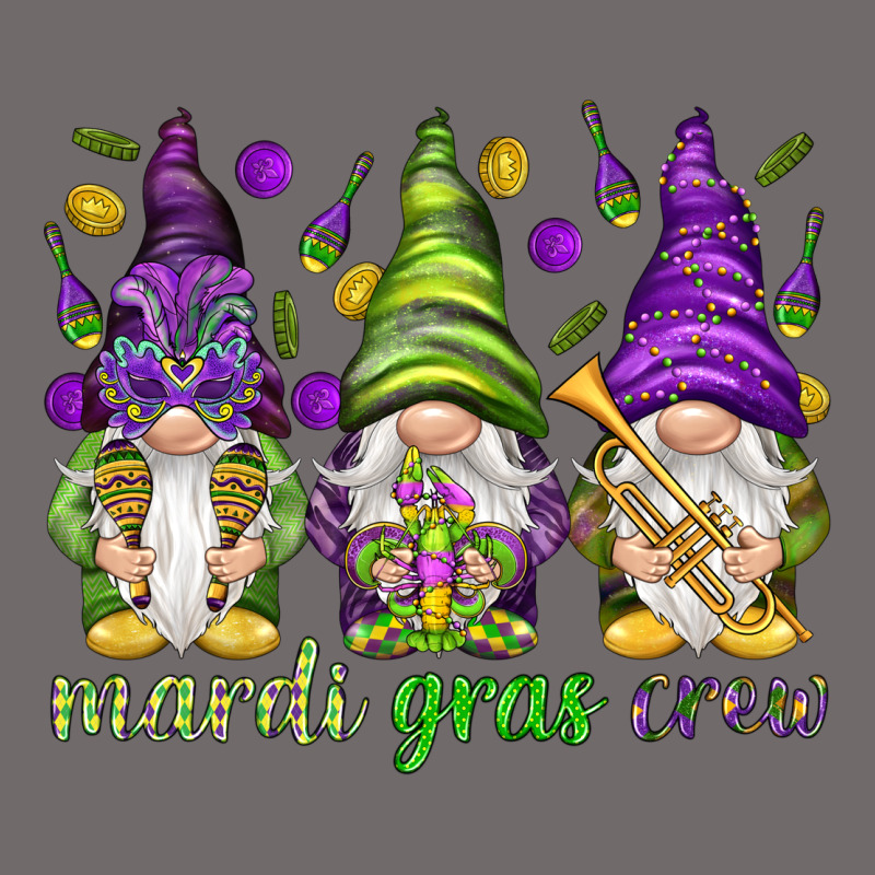 Mardi Gras Crew With Gnomies Urban Heavy Tee by HowdyJamesFarm | Teevron