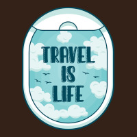 Travel Is Life Funny Traveling Gift Heavy Core Tee | Teevron
