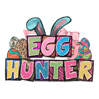 Egg hunter plate letters Easter Day | Teevron