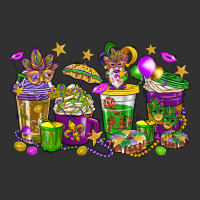 Mardi Gras Coffee Cups Urban Heavy Tee | Teevron