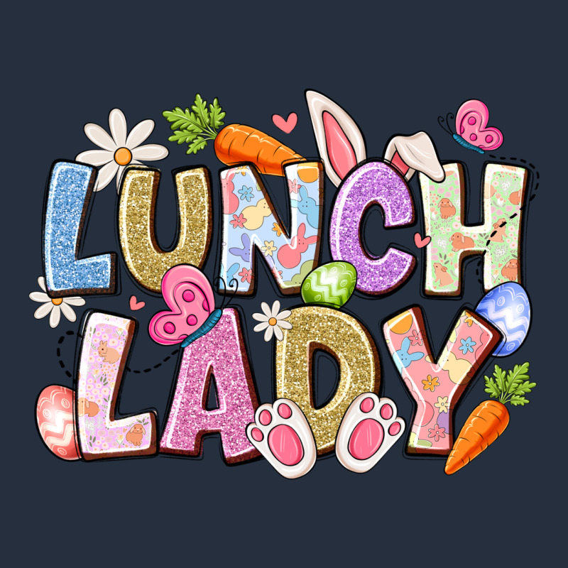 Lunch Lady Easter Zipper Hoodie by CowhideDigitalArt | Teevron