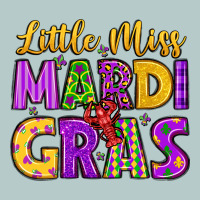 Little Miss Mardi Gras Heavy Core Tee | Teevron