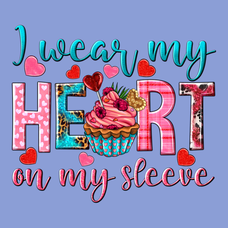 I Wear My Heart On My Sleeve Valentine's Day Long Sleeve Tee by HowdyJamesFarm | Teevron