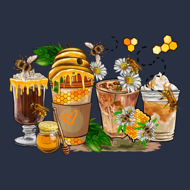 Honey Bee Coffee Cups Heavyweight Sweatshirt by FaDigitalArtStudio | Teevron