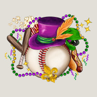 Mardi Gras Baseball Heavy Core Tee | Teevron