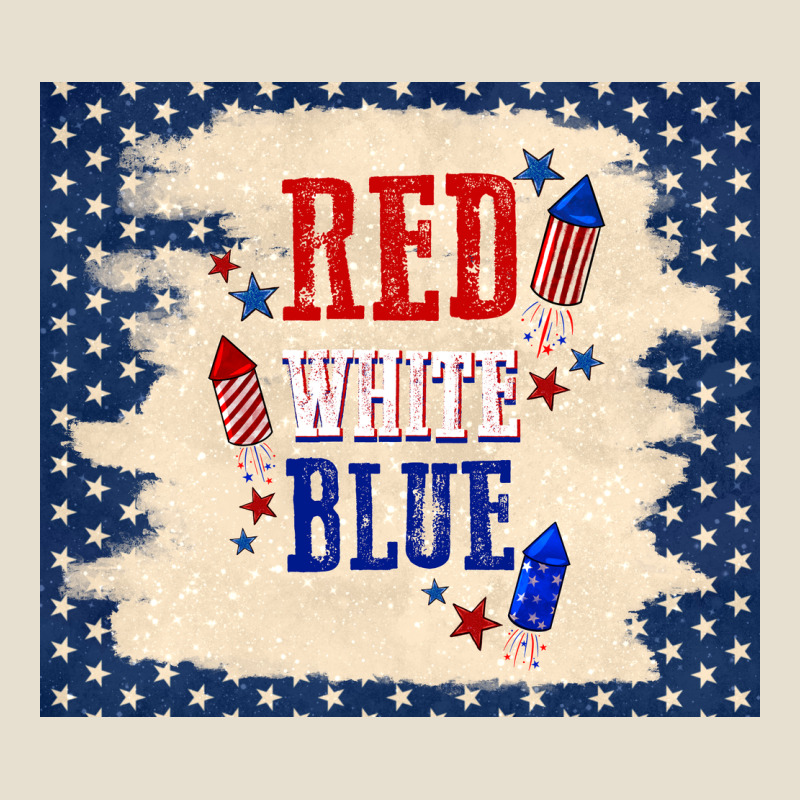Red White Blue Urban Heavy Tee by TumblerDesignByShophia | Teevron