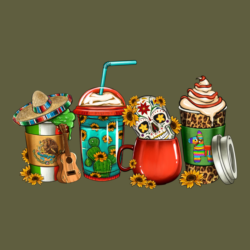 Mexican Coffee Cups Vintage Tee by Jasminsmagicworld | Teevron