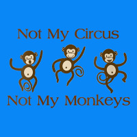 Womens Not My Circus Not My Monkeys Gifts - Funny Political Novelty V- Zipper Hoodie | Teevron