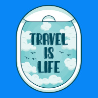 Travel Is Life Funny Traveling Gift Zipper Hoodie | Teevron