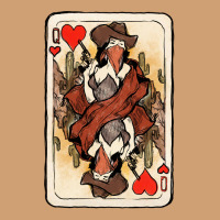 Queen Of Hearts Cowgirl Vintage Tee | Teevron