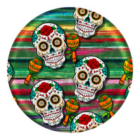 hispanic heritage month round earrings 4 | Teevron