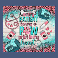 Every Patient Leaves A Paw Print In My Heart Vintage Hoodie | Teevron