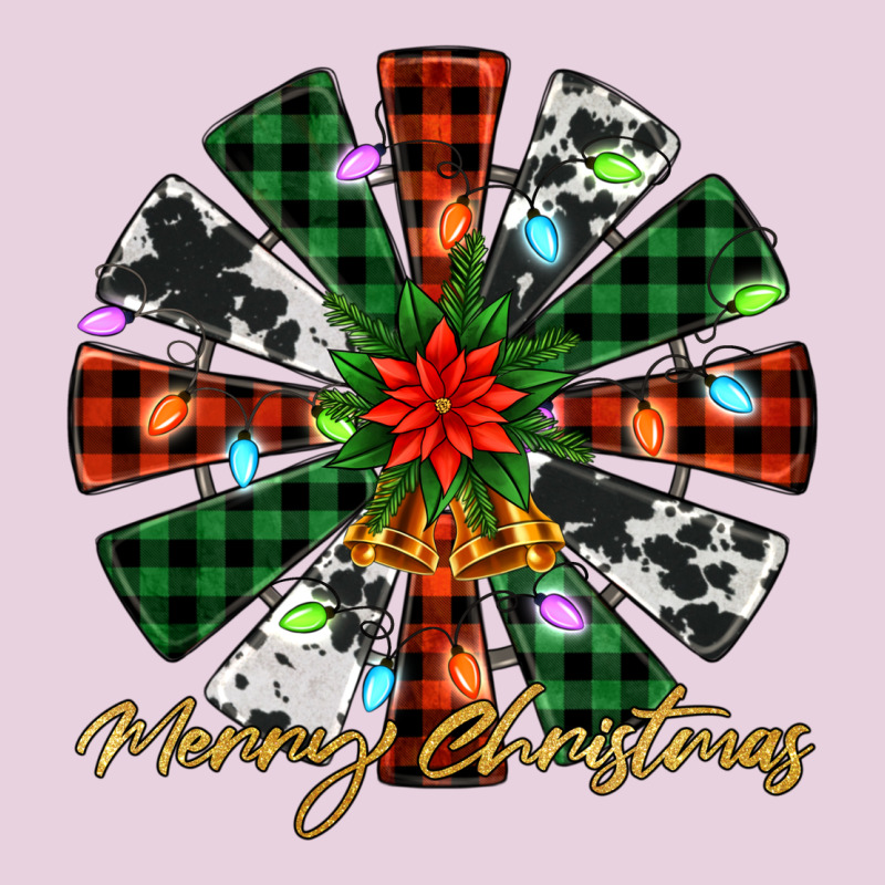 Merry Christmas Windmill Ladies Tee by Jasminsmagicworld | Teevron