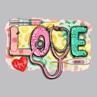 Love Nursing Leopard Background Long Sleeve Tee | Teevron