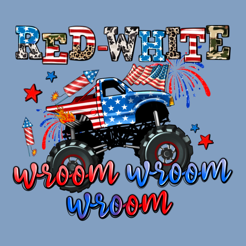 Red White Wroom Wroom Wroom Urban Hoodie by AdoDesignShop | Teevron