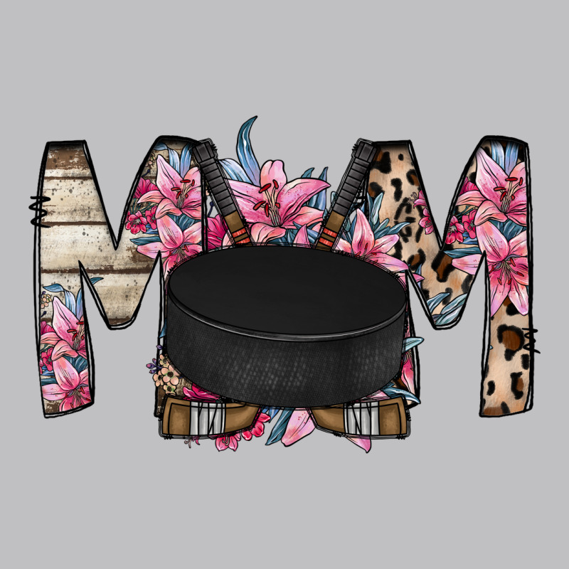 Mom Hockey Flower Classic Tee by RacoonDesign | Teevron