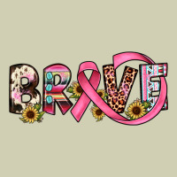 Brave Cancer Awareness Ribbon Heavy Core Tee | Teevron