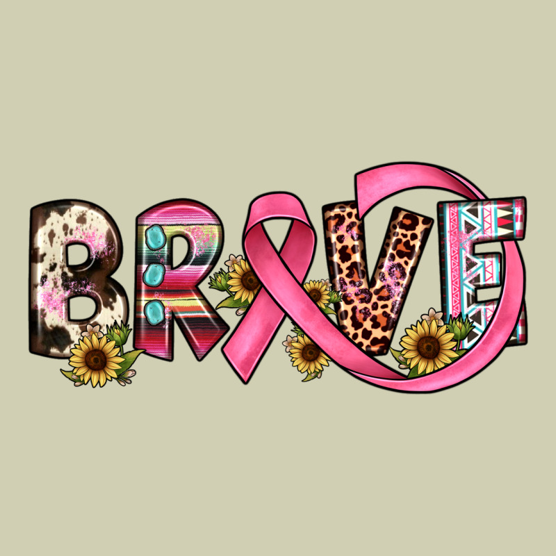 Brave Cancer Awareness Ribbon Heavy Core Tee by JahusDesignShop | Teevron