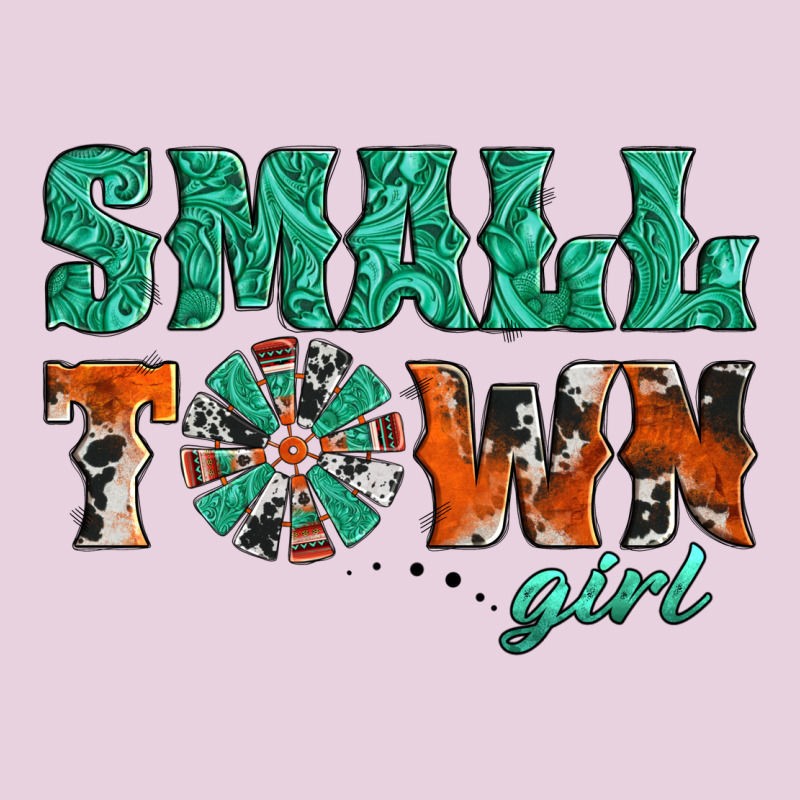 Small Town Girl Western Windmill Ladies Tee by Jasminsmagicworld | Teevron