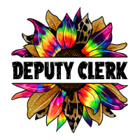 deputy clerk tie dye sunflower | Teevron