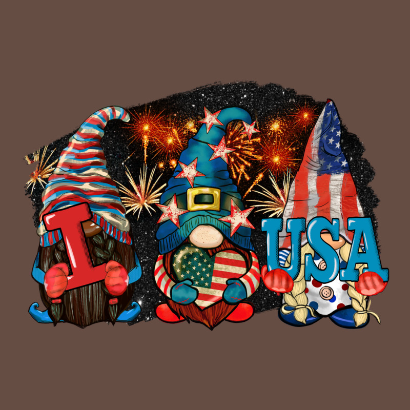 I Love Usa Gnomes 4th Of July Long Sleeve Tee by CowGirlArtShop | Teevron
