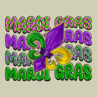 Mardi Gras With Fleur De Lis Heavy Core Tee | Teevron