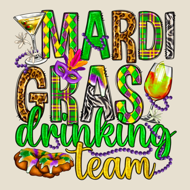 Mardi Gras Drinking Team Urban Heavy Tee by HowdyJamesFarm | Teevron