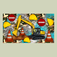Excavator Sippy Heavyweight Hoodie | Teevron