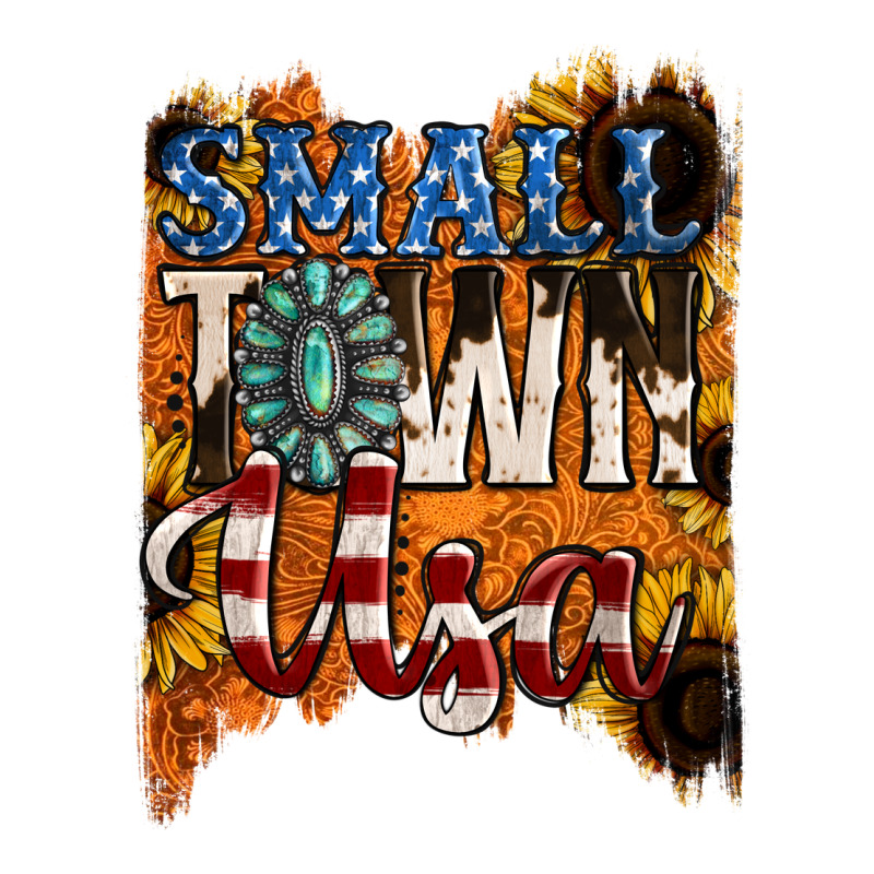 Small Town Usa Gemstone Long Sleeve Tee by Jasminsmagicworld | Teevron