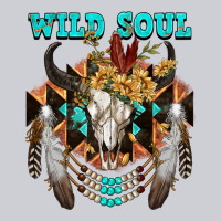 Wild Soul Bull Skull Heavyweight Sweatshirt | Teevron
