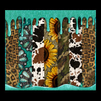 Western Brushstroke Tumbler Ladies Tee | Teevron