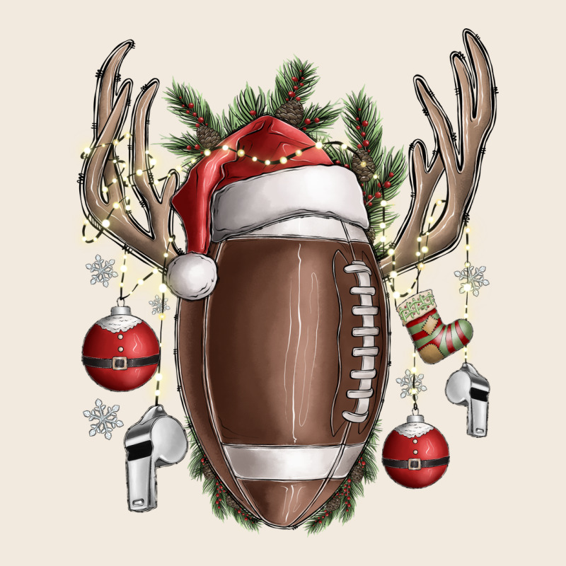 Christmas Football Zipper Hoodie by SublimationCraftShop | Teevron