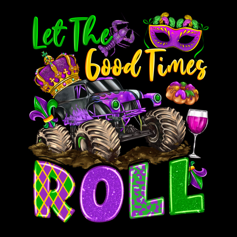 Let The Good Times Roll With Mardi Gras Monster Tr Heavy Core Tee by LillyAllenDesigns | Teevron