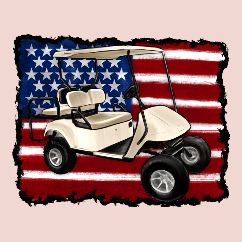 Golf Cart American Flag Premium Sweatshirt by Artiststas | Teevron
