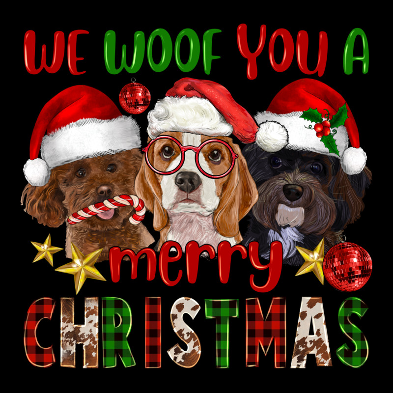 We Woof You A Merry Christmas Heavyweight Sweatshirt by FaDigitalArtStudio | Teevron