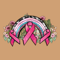 Cancer Ribbon Rainbow Cancer Awareness Vintage Tee | Teevron